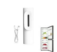 Recargable Refrigerator Deodorizer - ABS 14,8 x 4,4 x 4,9 cm | USB Air Odor Eliminator With Reutilizable Freshness Function Home Car Closet Use | Fridge Car Closet Kitchen Office Travel