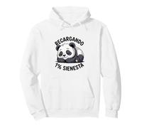 RECARGANDO 1 Percent Siesta Panda Durmiendo Espalda Patas Sudadera con Capucha