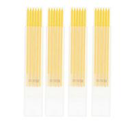 Recargas de Lápiz para Carpintería de 24 Uds., Recarga HB de 2,8mm para Lápiz de Carpintero, Recarga de Plomo para Escribir, Dibujar, Marcador de Carpintero, Lápiz Mecánico(Yellow)