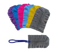 Recargas de plumero robustas, recargas de plumero para limpieza - Almohadillas de repuesto para varias superficies | Recargas de plumero reutilizables, cabezales de cepillo de eliminación de polvo