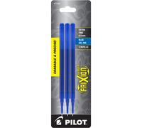 Recargas de tinta de gel de Poot Frixion Point para bolgrafos borrables Punto fino extra 0.5 mm Paquete de 3 azules