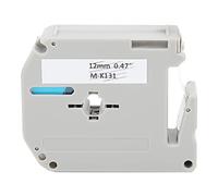 Recargas para rotuladoras Entintado Uniforme Alta tenacidad Calidad de impresión transparente Cinta para máquina etiquetadora para impresora PT65 PT70 PT80 12 mm de ancho 8 m de (mk12mm fondo