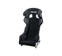 Recaro RC071440630 Pro Racer Spa Hans XL Asiento Deportivo de Velour para Piloto y Copiloto, Negro