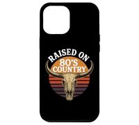 Recaudado en los años 80 Country Music Bull Vintage Retro Estilo Occidental Carcasa para iPhone 12 Pro Max