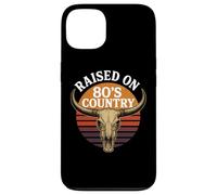 Recaudado en los años 80 Country Music Bull Vintage Retro Estilo Occidental Carcasa para iPhone 13