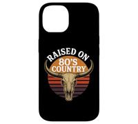 Recaudado en los años 80 Country Music Bull Vintage Retro Estilo Occidental Carcasa para iPhone 14