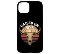 Recaudado en los años 80 Country Music Bull Vintage Retro Estilo Occidental Carcasa para iPhone 15 Plus