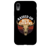 Recaudado en los años 80 Country Music Bull Vintage Retro Estilo Occidental Carcasa para iPhone XR