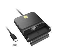 Recbot Lector CAC USB C, lector CAC militar USB C, DOD militar USB C lector de tarjetas CAC de acceso común, compatible con Windows, Mac OS y Linux