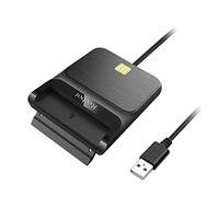 Recbot Lector dnie Electronico, Lector dni Electrónico con Conexión USB, Lector de dni Electrónico Compatible con Todas Las Tarjetas de dni Electronico