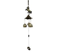Reccisokz Campana EóLica Vintage Para Exteriores Con Forma De Poni De Metal, Para Decoraciones De JardíN, Regalo Para Mujeres Y Hombres, Sonidos Agradables