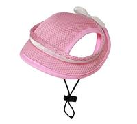 Reccisokz Gorra Perro Mascota Deportes Gorra de béisbol Gorra de béisbol Mascota Gorra Exterior Sunbonnet Gorra de Sol Sombrero de Viaje de Verano con Orificios（M）