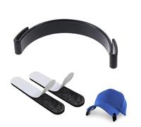 Reccisokz Molde visera gorra negro, curvador gorra béisbol y soporte forma frontal, organizador gorras para casa armario maleta viaje
