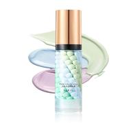 Reccisokz Prebase, Corrector Y Base De Maquillaje, Poros Invisibles, Control De Sebo, Para Ocultar Imperfecciones, Acné, Ojeras, Ilumina El Tez, 40 G (3 Colores)