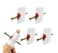 Reccisokz Rec 4 PCS Truco Clavo a Través del Dedo,Articulos de Broma,Magia,Bromas,Truco Divertido para Fiestas,Truco Magia Ilusiones Uñas Falsas a Través los Dedos,Pulgar y Paño,Truco Mágico, Ilusión