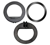 RecDec Adaptador de soporte magnético para teléfono MagSafe para iPhone GoPro, mandíbulas, abrazadera flexible, trípode de cámara de acción, correa de muñeca, soporte para palo selfie, arnés de