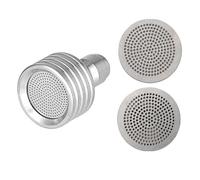 RecDec Puntas de lavado a presión, boquilla de rociado, cabezal de ducha de lluvia suave con adaptador de conexión rápida de 1/4 para lavadoras eléctricas, pistola, lavado de coches, automóviles,