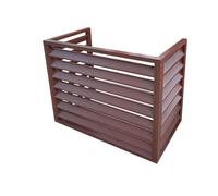 Reced - Funda para plantas en maceta, color marrón, 100 x 50 x 70 cm, protección impermeable duradera para almacenamiento de muebles de jardín y vegetación, ideal para todo tipo de clima