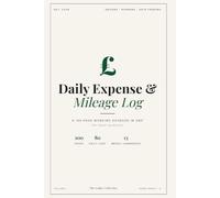 Receipt Log Book: A 100-Page Expense Tracker for Personal Finance & Small Business Bookkeeping: Track Spending in GBP (£) - 80 Receipt Entries, 12 Monthly Summaries & Annual Totals