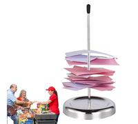 Receipt Spike - Spindle Paper Receipt Holder | Receipts Holder, Check Safe Ticket Stabber | Protective Display Bill Metal Fork Storage Equipment for Hotel Restaurant Kitchen Supplies Offices