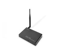 DIGITUS DS-55315 Extensor HDMI inalámbrico/Divisor HDMI (1:4) - Full HD 1080p 60 Hz - Alcance de 80 m - Unidad receptora para DS-55314 - Salida en Bucle, Infrarrojos IR - HDMI 1.3 y HDCP 1.3