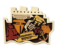 Recent Toys Constantin Puzzels - Transport Arrangement - Haven (Importación USA)