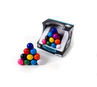 Recent Toys- Rompecabezas de mármol Pyraminx, Multicolor, Medium (M5169)