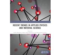 Recent Trends in Applied Physics and Material Science: Proceedings of the International Conference on Applied Physics and Material Science