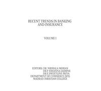 RECENT TRENDS IN BANKING AND INSURANCE-VOLUME I