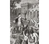 Recepción de un vencedor olímpico en Atenas Grecia. Una historia popular de Grecia publicada en 1887. Póster impreso por Ken Welsh (12 x 18)