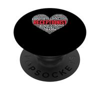 Recepcionista Recepcionista Plantilla Administración Recepcionista PopSockets PopGrip Adhesivo