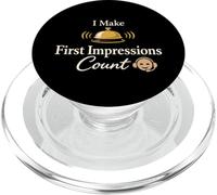 Recepcionista Vida Humor Oficina de Apoyo Administrativo PopSockets PopGrip para MagSafe