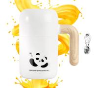 Receptacle Vessel, Blending Device System, Power Cell Internal Battery, Spill Proof Lid Cover, Milk Tea Chocolate Warming, Travel Commute Bedside Desk, Personal Stirrer Container