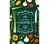 Receptari. Llibre de receptes per emplenar.