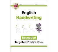 Reception English Handwriting Targeted Practice Book (CGP Reception)