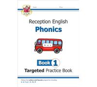 Reception English Phonics Targeted Practice Book - Book 1 (CGP Reception Phonics)