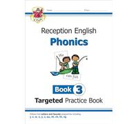 Reception English Phonics Targeted Practice Book - Book 3 (CGP Reception Phonics)