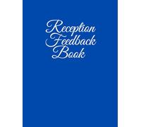 Reception Feedback Book: For Events Feedback Form Book with 100 Pages, Event Planner Essential for Guest Reviews, Hospitality Management, and ... - Reception Feedback & Service Feedback)
