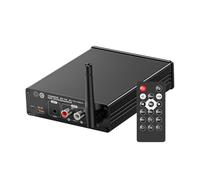 Receptor amplificador de audio: receptor inalámbrico 6.0 de baja latencia, de sonido de alta fidelidad de 2 canales, equipo de música, equipo de audio para PC, coche, karaoke teatro al aire