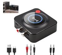 Receptor Bluetooth 5.1 HiFi, Adaptador de Baja Latencia con NFC/3.5mm AUX | Conexión Dual para Estéreo,Receptor Bluetooth para Amplificador, Altavoces, Home Cinema, Equipo Música, Smartphone y Tablet