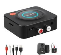 Receptor Bluetooth 5.1 HiFi AUX R CA Adaptador Audio Inalámbrico
