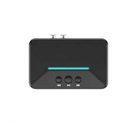 Receptor Bluetooth habilitado para NFC, receptor de audio Bluetooth 5.3, óptico digital y salida de 3.5 mm para sistema de altavoces
