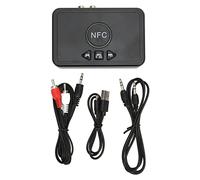 Receptor Bluetooth NFC, Receptor de Sonido Inalámbrico V5.0 Adaptador Inalámbrico Estable para el Hogar, Estéreo de Coche, Altavoces Portátiles
