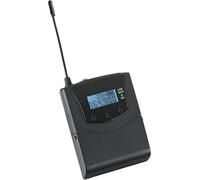 Receptor Bodypack Pronomic Silent Disco V2 SDR-BP30, 3 Canales Disponibles | Receptor inalámbrico estéreo, Frecuencias de recepción: 863, 3 MHz, 9 MHz y 864, 9 MHz, 5 mm, Aprox. 24 horas de autonomía