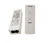 Receptor controlado por radio para motor para persianas de PALMAT con mando emisor de un canal