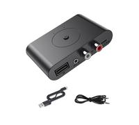 Receptor de Audio 5.3 Jack Adaptador Inalámbrico de Música Estéreo para Kit de Coche Amplificador de Altavoz