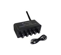 Receptor de Audio 5.4, Amplificador, Mezclador, Ecualizador de 3 Bandas, Ajuste de Frecuencias Altas, Medias y Bajas de 20 Hz A 20 KHz