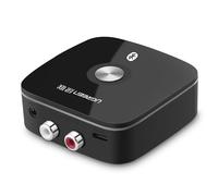 Receptor De Audio Bluetooth 5.1 AptX Con 3.5mm (AUX), 2xRCA Puertos