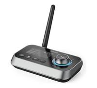 Receptor De Audio Bluetooth Hama 00205322 LINK IT Duo RX TX Negro Y Gris