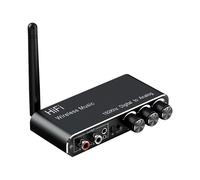Receptor de Audio Digital 6.0, Entrada Auxiliar de 3,5 mm para RCA, Coaxial, Fibra Óptica, USB, U-Disk, Adaptador de Audio Inalámbrico para